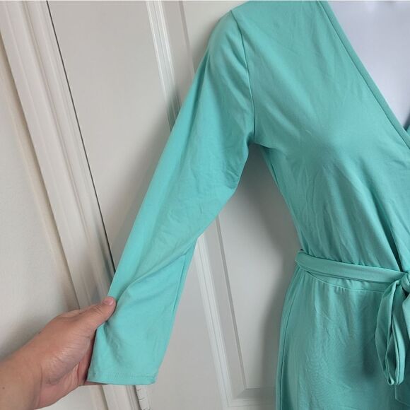 LEOTA 'Perfect Wrap Dress' - Picture 3 of 10